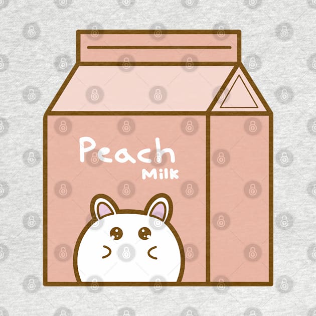 Peach milk by CozyEra